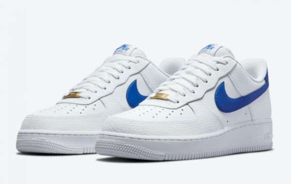 Nike Air Force 1 Low White/Royal Blue 2021 New Arrival DM2845-100