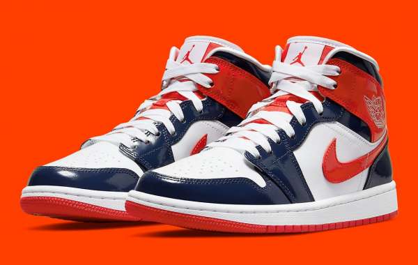 DJ5984-400 Air Jordan 1 Mid Takes A "Champ Colors" will be released soon
