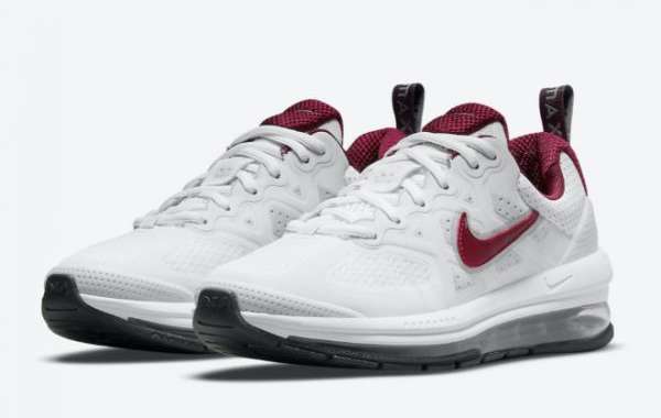 2021 New Nike Air Max Genome White/Team Red CZ4652-105 For Sale Online