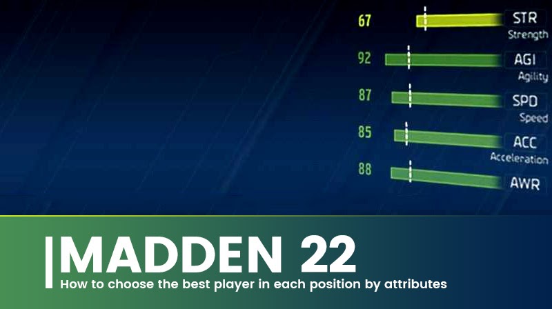 Madden 22: How to choose the best player in each position by attributes