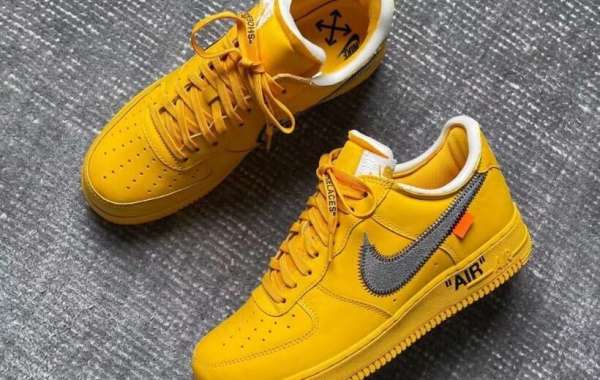Off-White x Air Force 1 Low University Gold to Release on July 2021