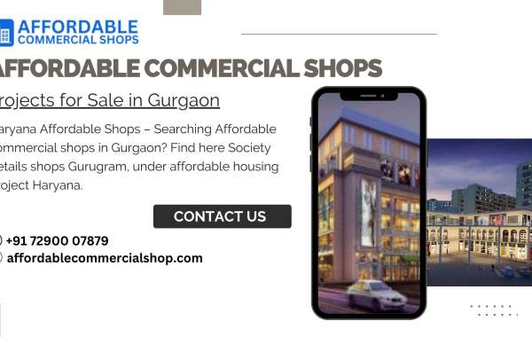 Commercial Affordable Society Shops for Sale in Gurgaon: A Golden Opportunity for Entrepreneurs
