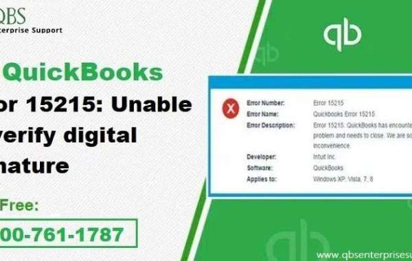 Rectify QuickBooks Error 15215 causing update interruptions