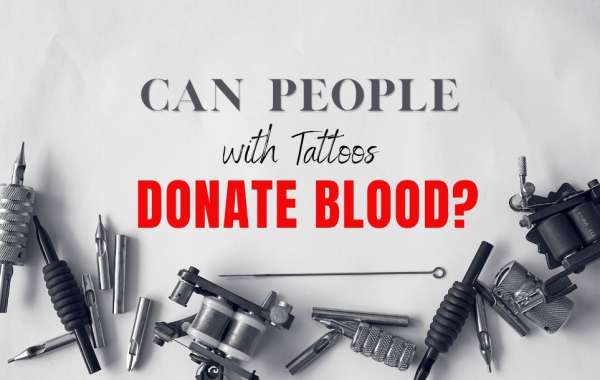 Can people with tattoos donate blood?