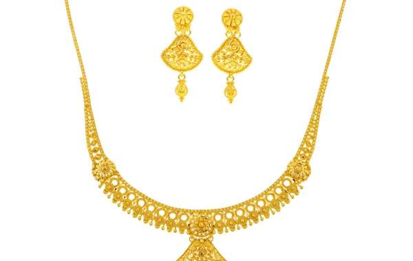 Adorned in Splendor: The Timeless Elegance of Bridal Gold Necklace Sets
