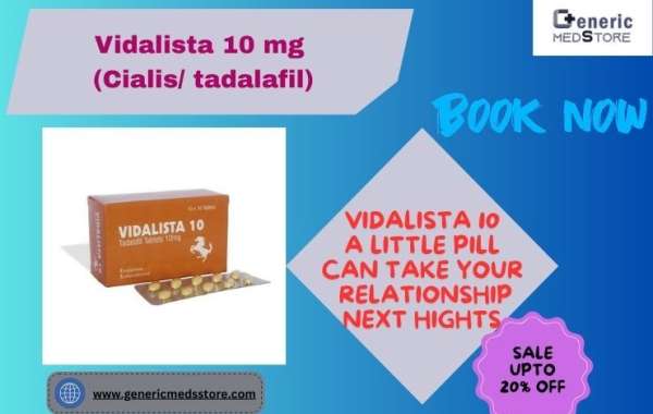 Buy Vidalista 10 Mg ED Drug From Genericmedsstore