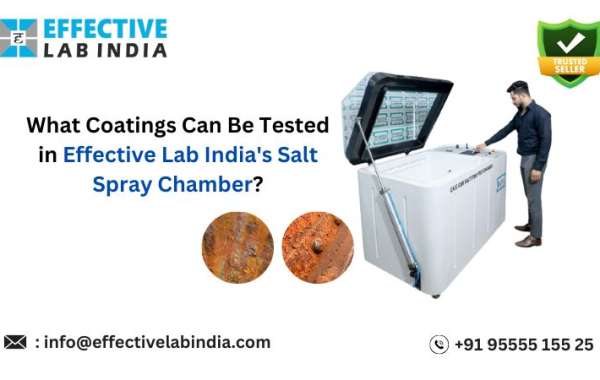 What Coatings Can Be Tested in Effective Lab India’s Salt Spray Chamber?